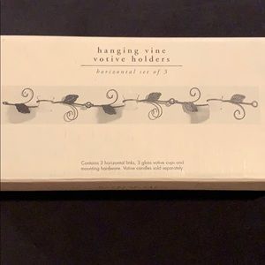 Pier 1 Hanging Vine Votive Holders Set of 3